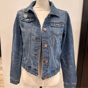 Ci Sono Blue Denim Jean Jacket